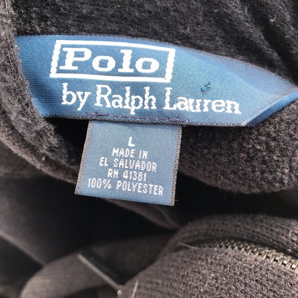 POLO RALPH LAUREN CLOTHIER NEW YORK FULL ZIP JACKET LARGE VINTAGE EUC - Picture 5 of 5